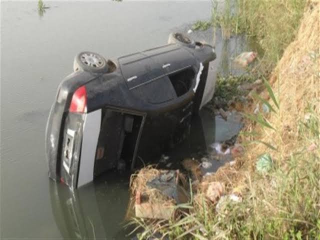 Car overturns in a canal at Kafr el-Sheikh, three dead
