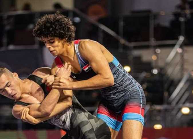 Egyptian wrestler Bagdouda&rsquo;s father grateful to Sisi for scholarship granted to his son