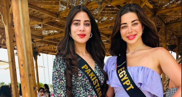 Contestants participate in closing ceremony of Miss Elite in Hurghada