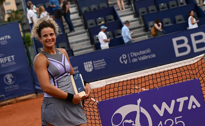 Egypt's tennis star Mayar Sherif wins BBVA Open Internacional de ...