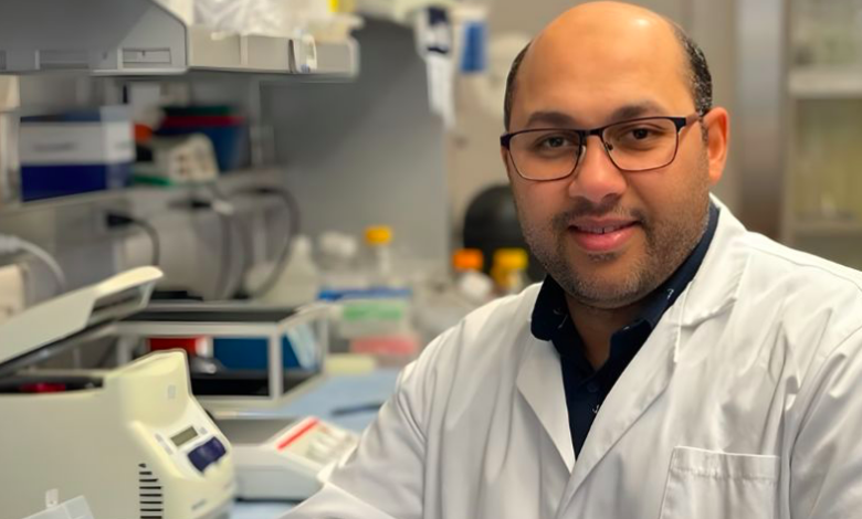 Egyptian researcher Dr Shady Younis, a lecturer in the Immunology Department at Stanford University in the United States