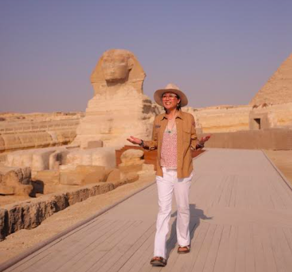 Renowned speaker and fervent advocate for the Science of Happiness, Jenn Lim, is on a brief trip to Egypt.