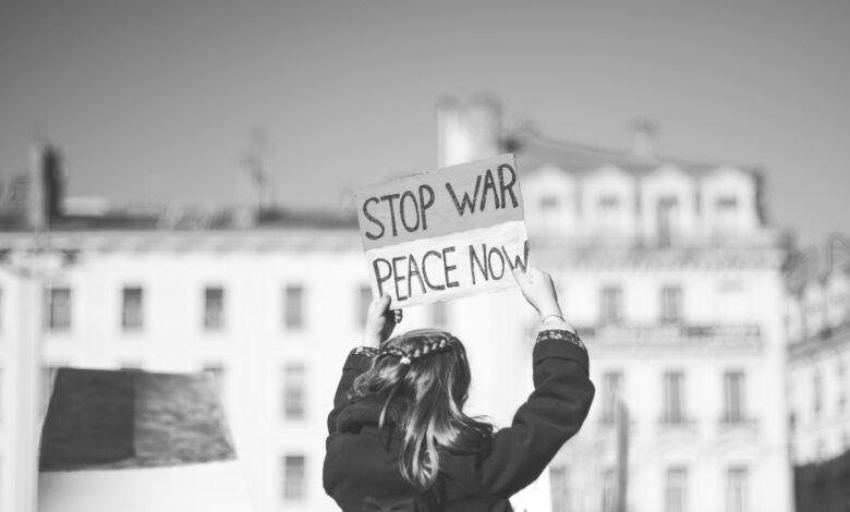 Stop war/ world peace