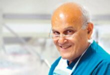 Egyptian surgeon Magdi Yacoub