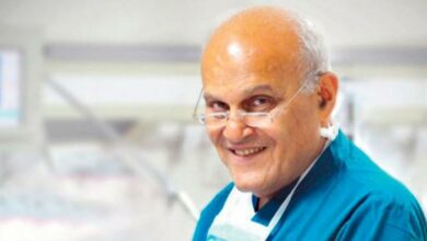 Egyptian surgeon Magdi Yacoub