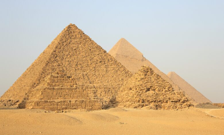 Egypt's Giza Plateau- Pyramids
