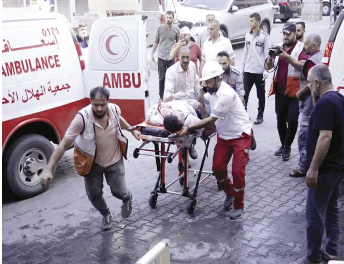 Israel carries violent attack on Al-Shifa Hospital in Gaza