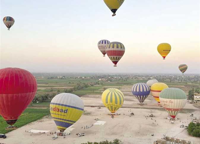 Egypt 2nd biggest global tourist destination for hot air balloon tours
