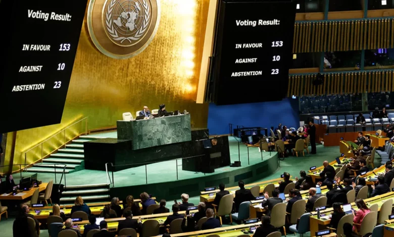 UN General Assembly Votes To Demand Immediate Ceasefire In Gaza - Egypt ...