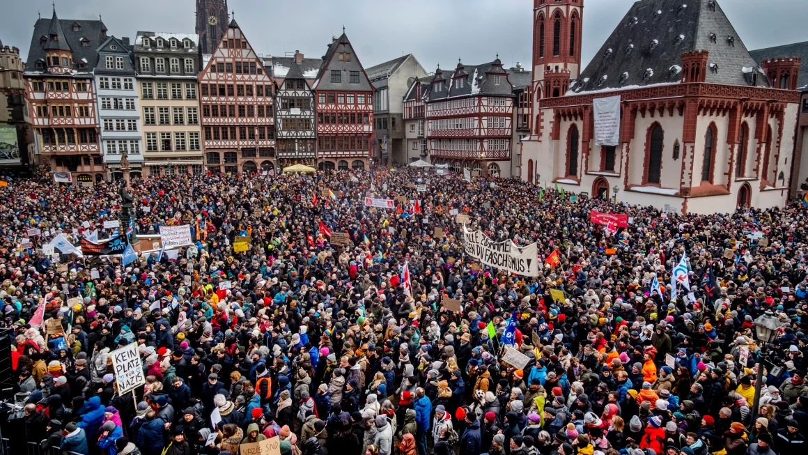 Germany’s far-right AfD face mounting protests over plan to deport migrants