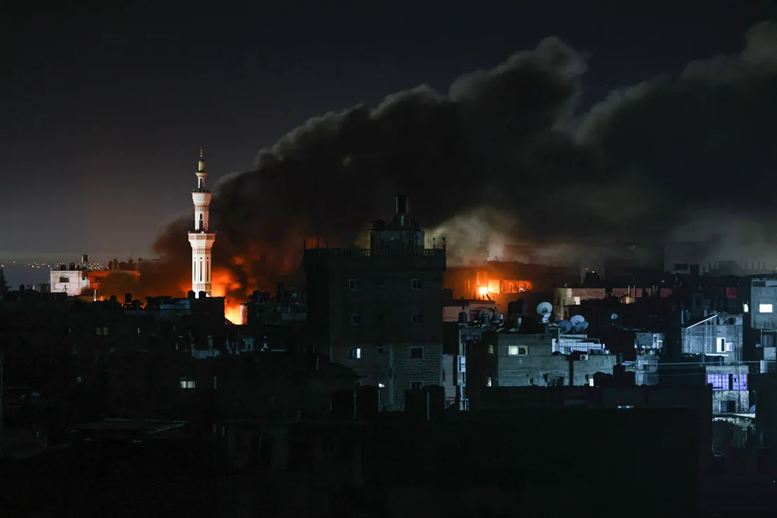 Israeli airstrikes kill more than 100 in Rafah as international alarm mounts over anticipated ground offensive