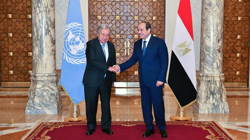 Egypt declares solidarity with UN Secretary-General after Israel blocks his entry Egypt declares solidarity with UN Secretary-General after Israel blocks his entry