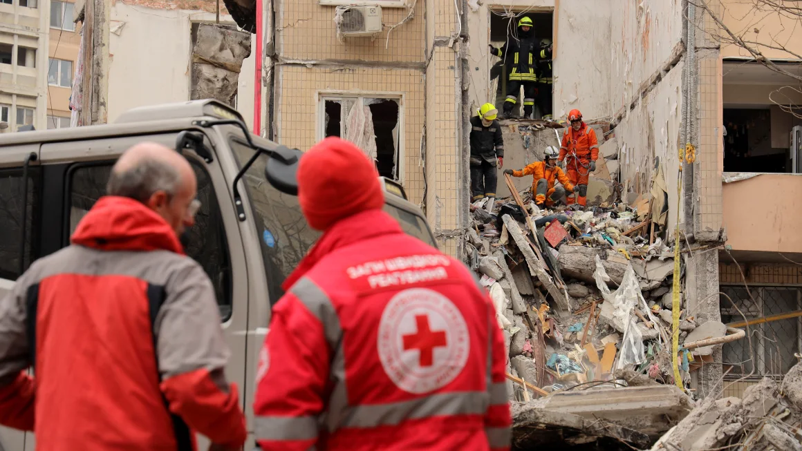 Three-year-old boy among 4 killed as Russia hits Odesa apartment block