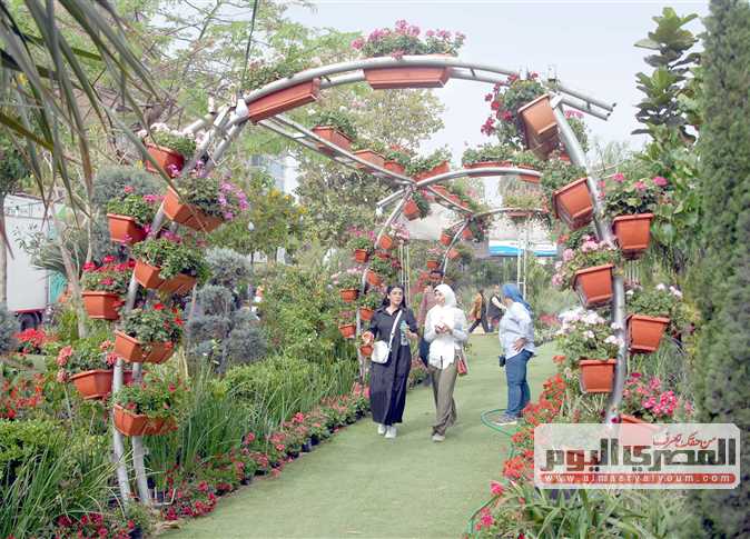 Egypt opens up its 91st annual Flower Exhibition, the Arab world&rsquo;s oldest