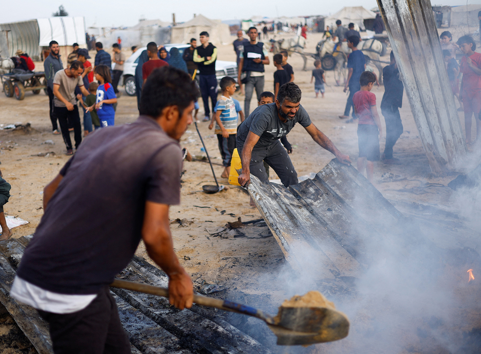 More than 20 Palestinians killed in overnight Israeli strikes across Gaza, medical sources say