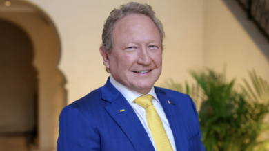 Andrew Forrest at the Bloomberg New Economy Gateway Africa event in Marrakesh, Morocco, in June 2023. Hollie Adams/Bloomberg/Getty Images