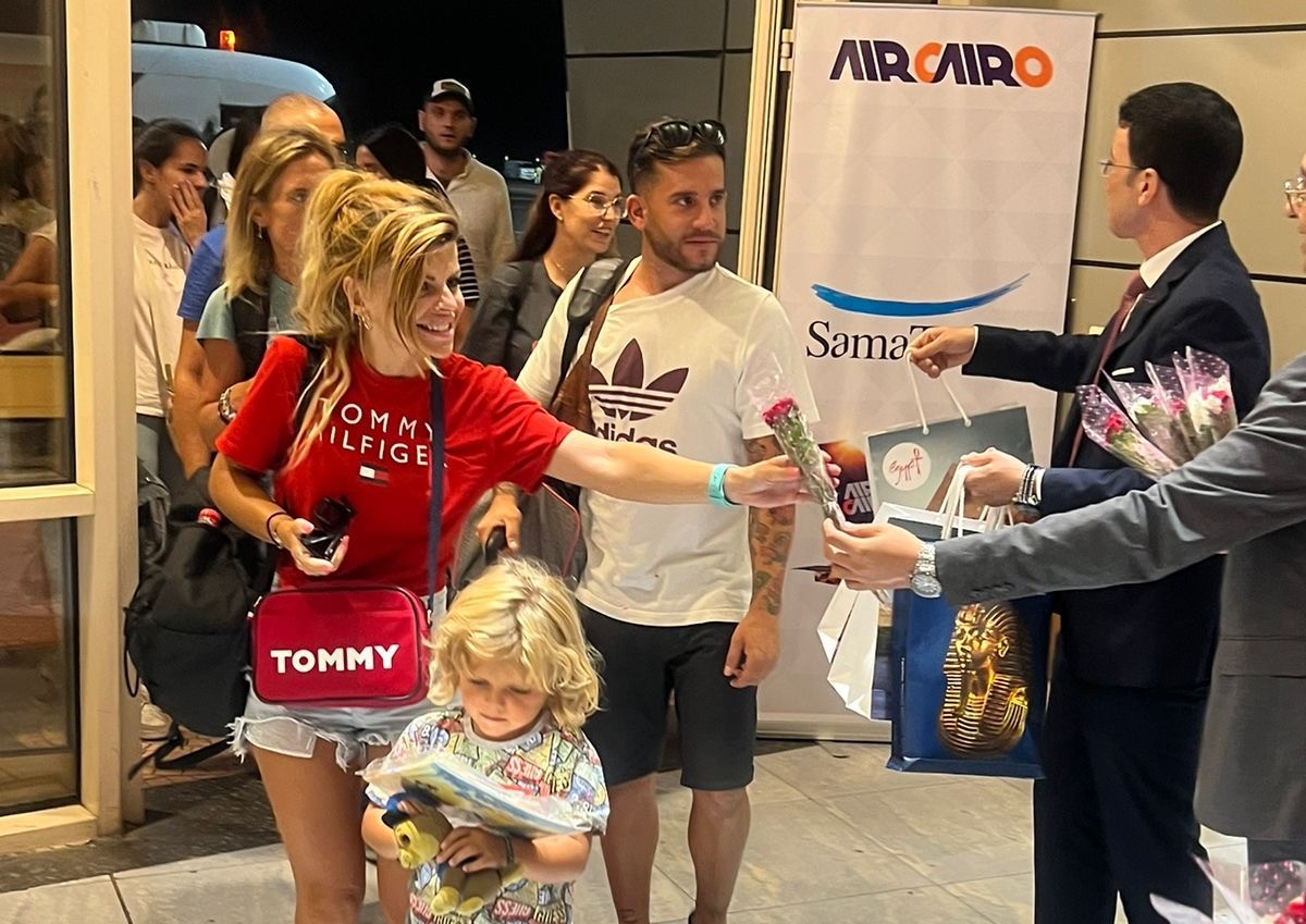 Sharm el-Sheikh receives its first Air Cairo direct flight from Madrid Sharm el-Sheikh receives its first Air Cairo direct flight from Madrid