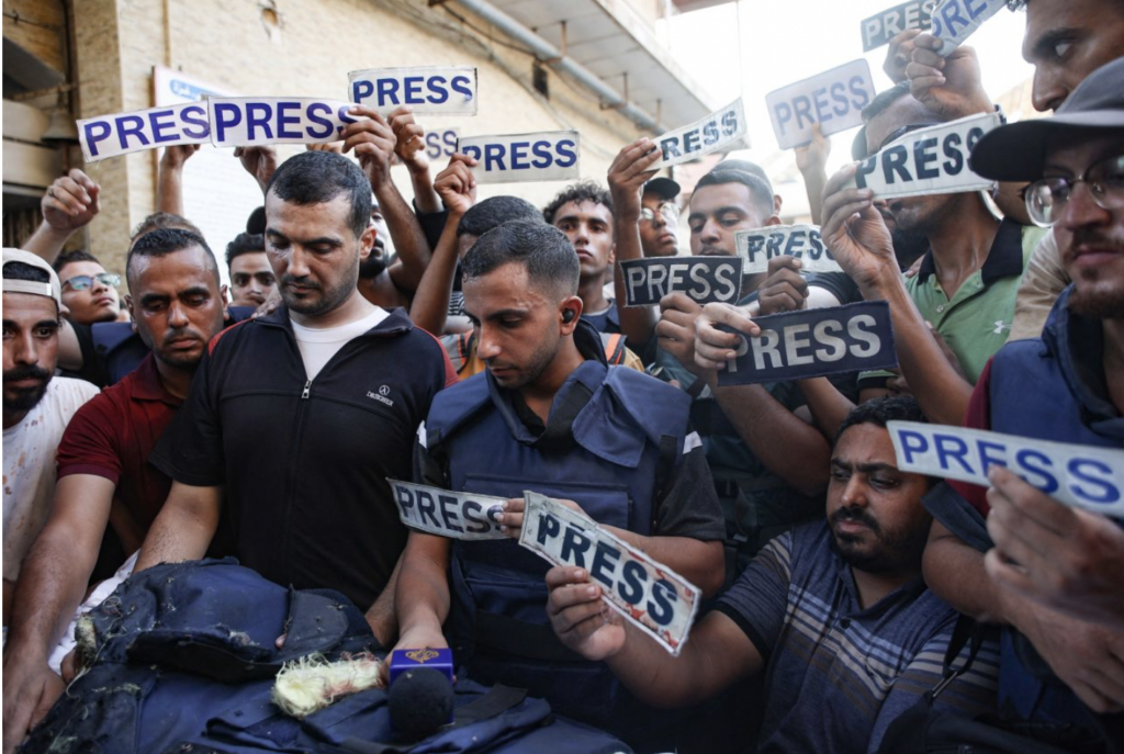 Reporters Without Borders &ldquo;outraged&rdquo; by killing of Al Jazeera journalists