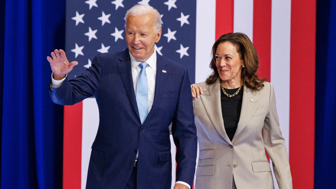 Biden, a president in transition, will argue for Harris as he passes the Democratic torch