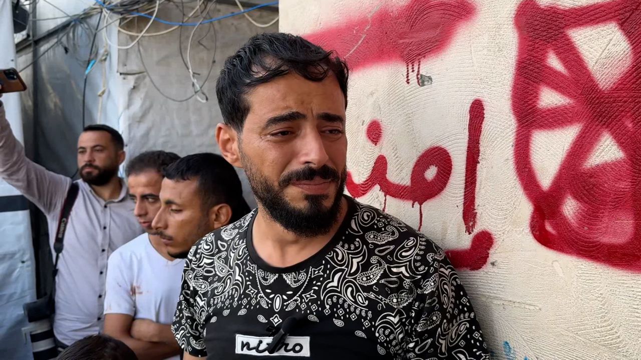 Parents recall children dying in their arms and strewn remains, after Israeli strike kills 30 in central Gaza