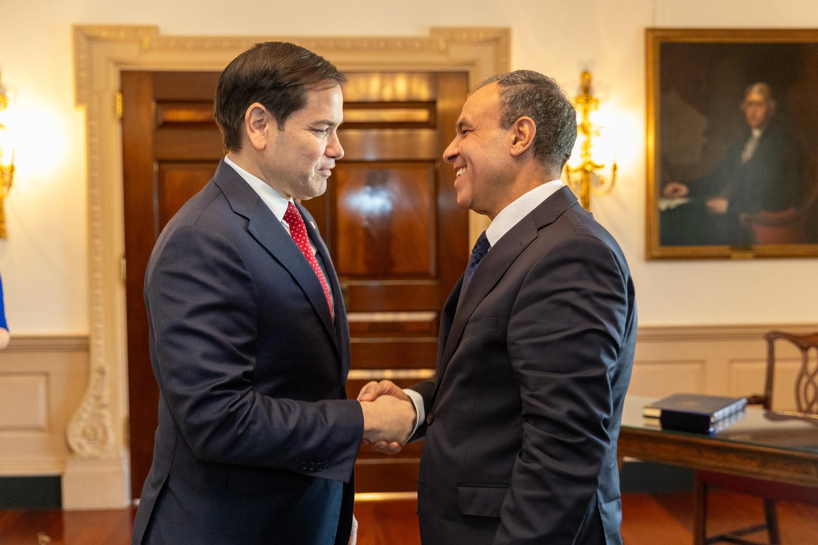 Egypt FM discusses situation in Gaza with Marco Rubio
