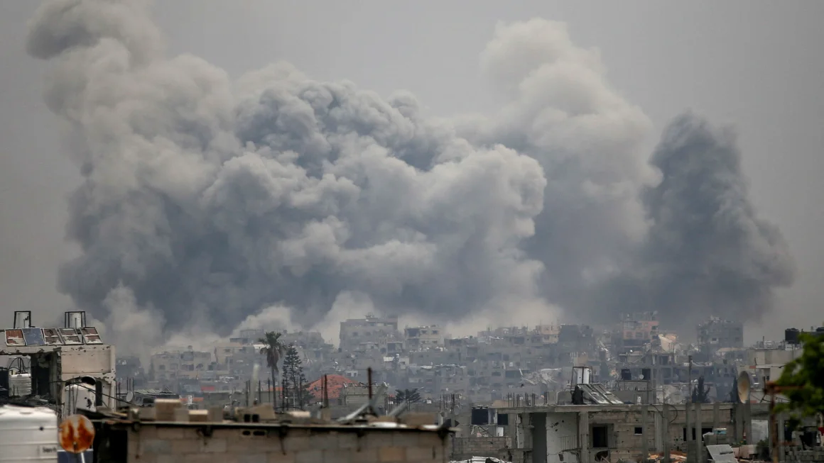Israel ramps up strikes in Gaza, killing dozens, as Trump floats ‘freedom zone’