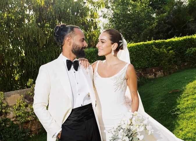 Actress Amina Khalil celebrates wedding to photographer Ahmed Zaatar