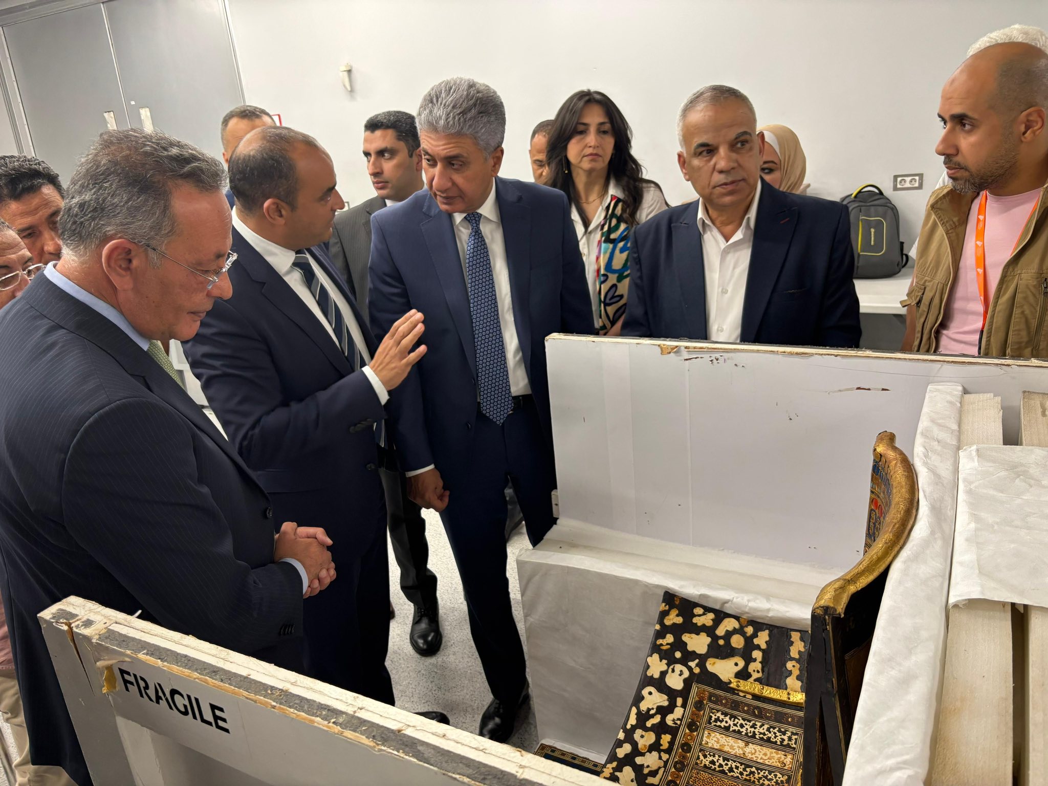 Grand Egyptian Museum receives 163 treasures of Tutankhamun