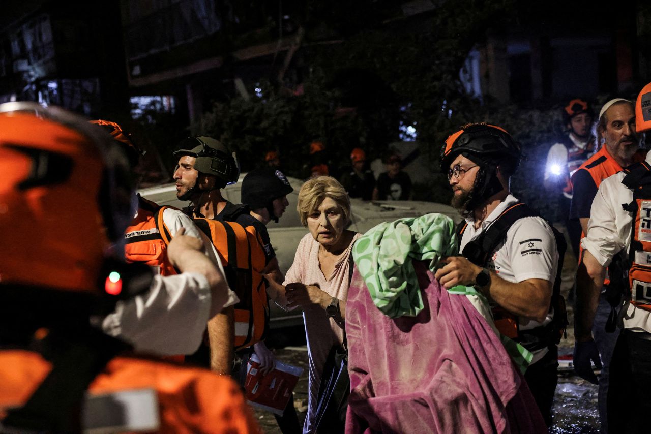 10-year-old among four killed by strikes in central Israel; overnight death toll in Israel rises to eight
