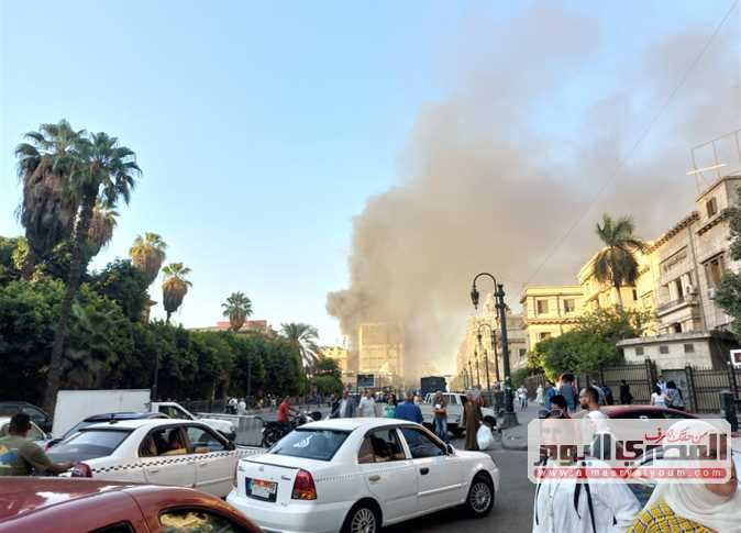 A blaze at Cairo telecommunications building causes service disruptions