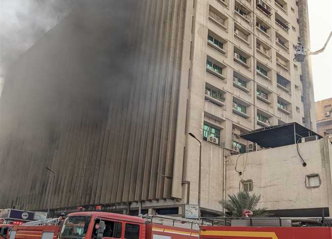 Blaze at Cairo telecommunications building injures 22, mostly from smoke inhalation