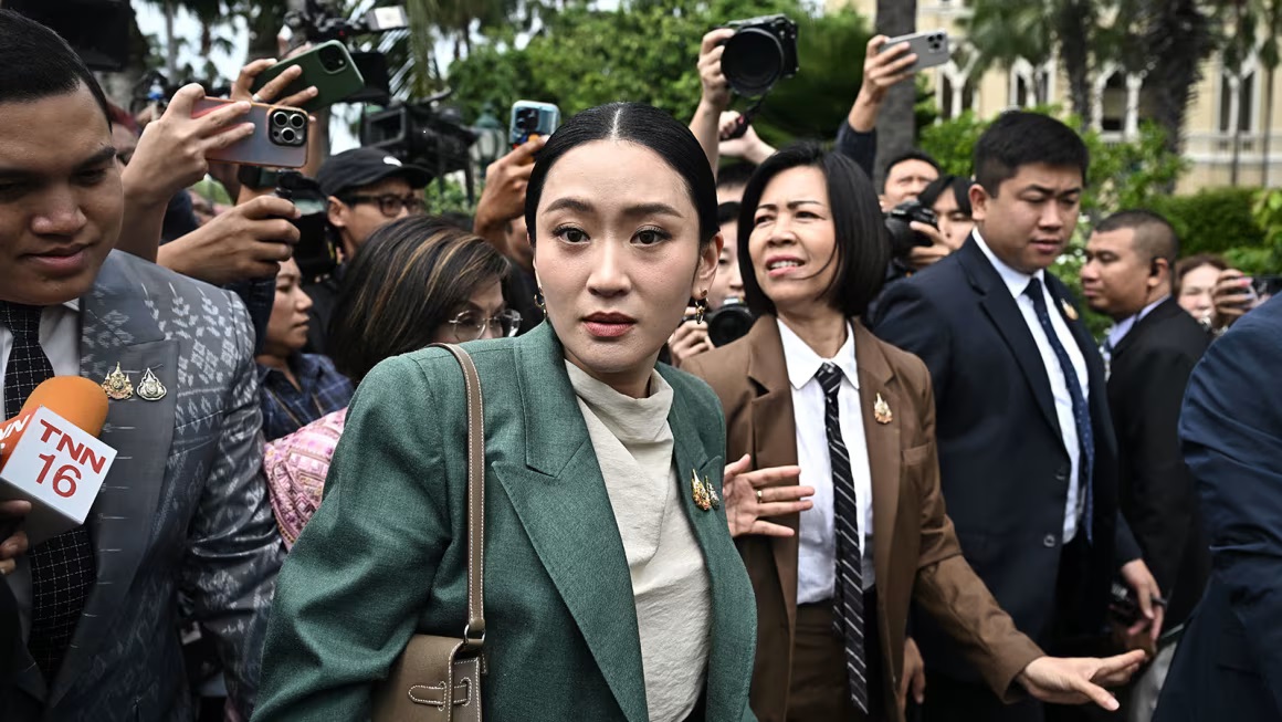 Thailand’s prime minister suspended over leaked phone call with former strongman
