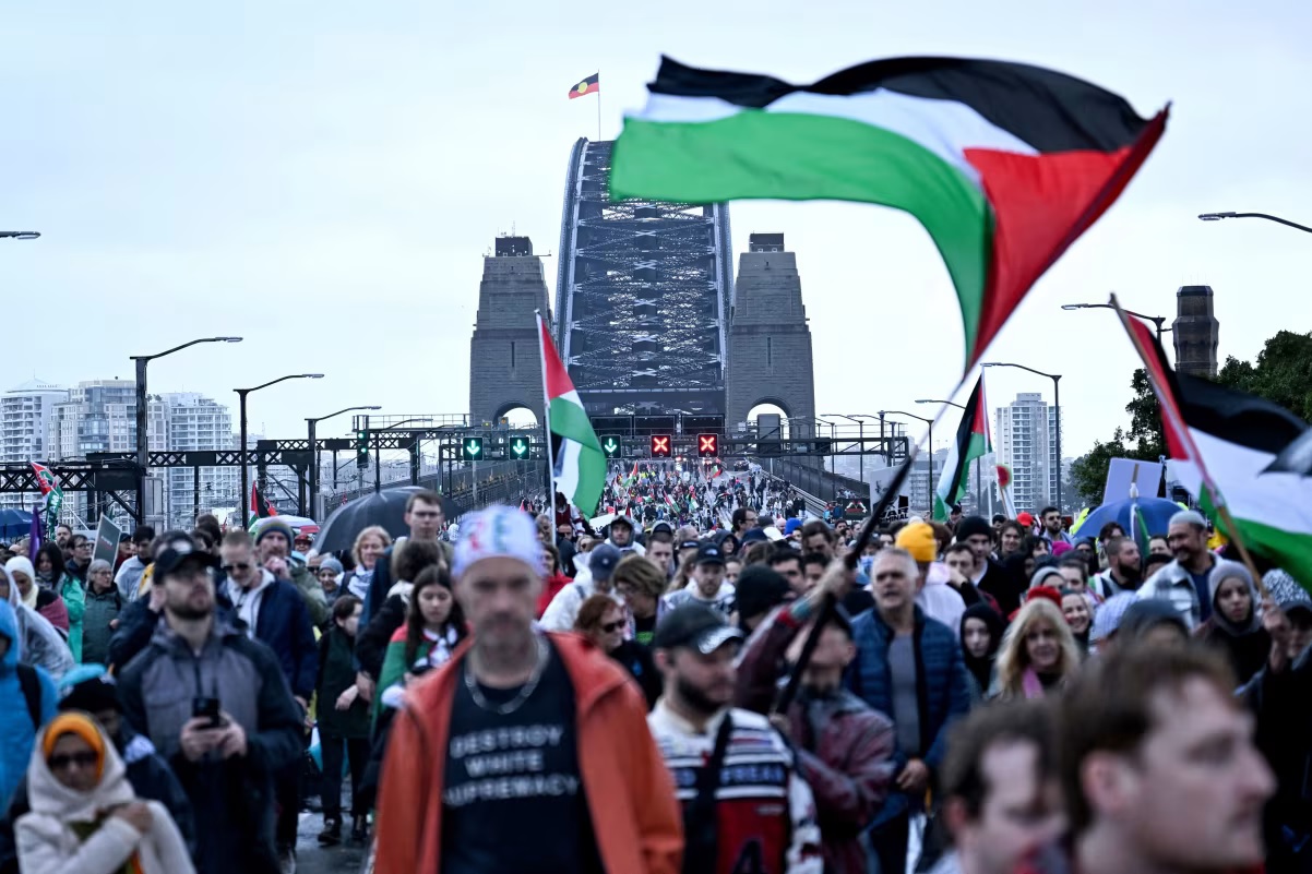 &lsquo;The tide is shifting&rsquo;: Massive Australian protest over Gaza crisis seen as a sign of growing global alarm
