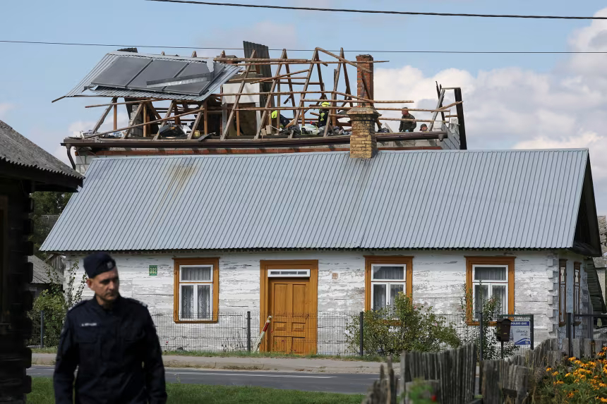 NATO should impose no-fly zone over Ukraine to protect against Russian drones, Poland says