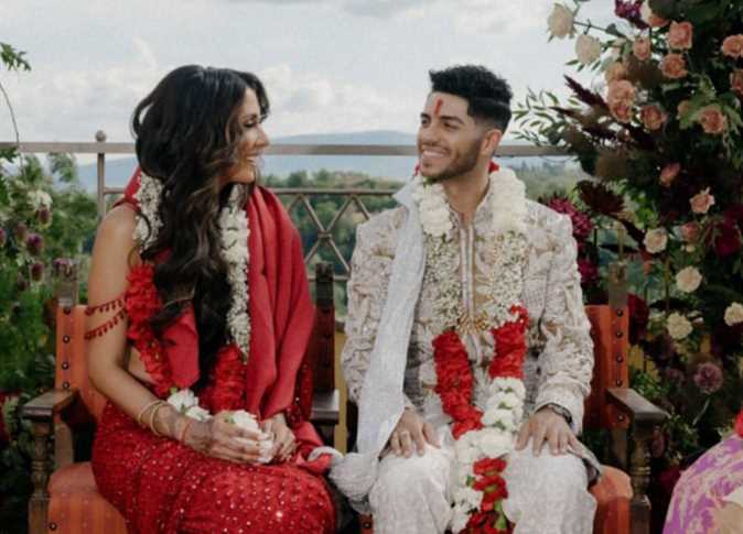 Mena Massoud celebrates his wedding to Emily Shah &ndash; Indian style&nbsp;