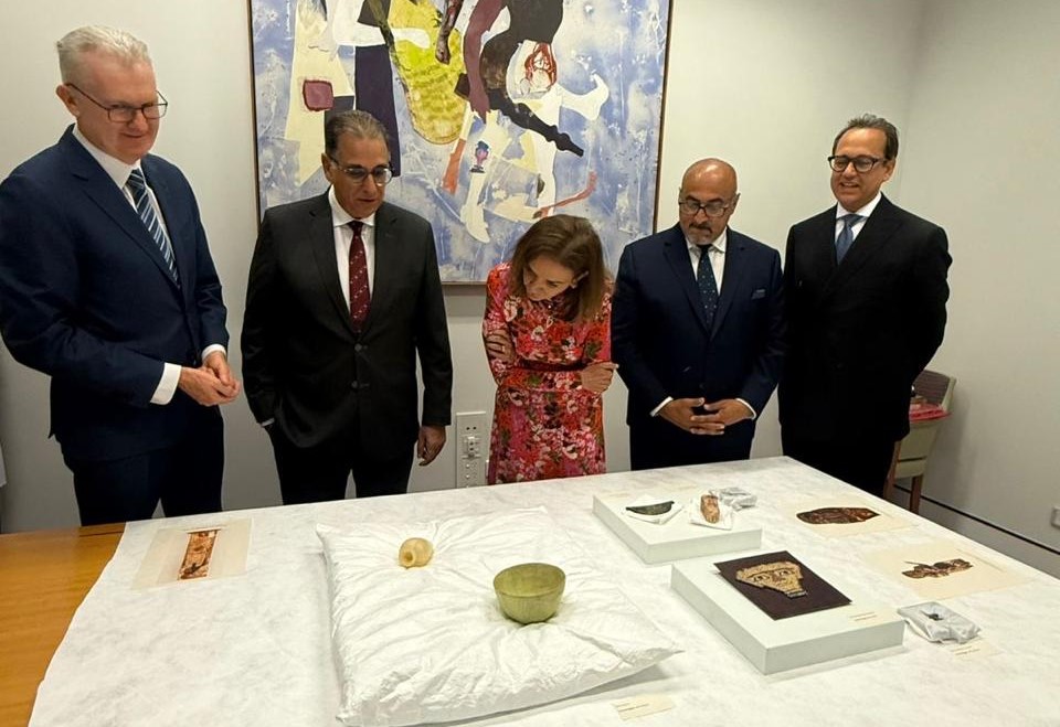 Egypt recovers 17 rare Pharaonic artifacts from Australia
