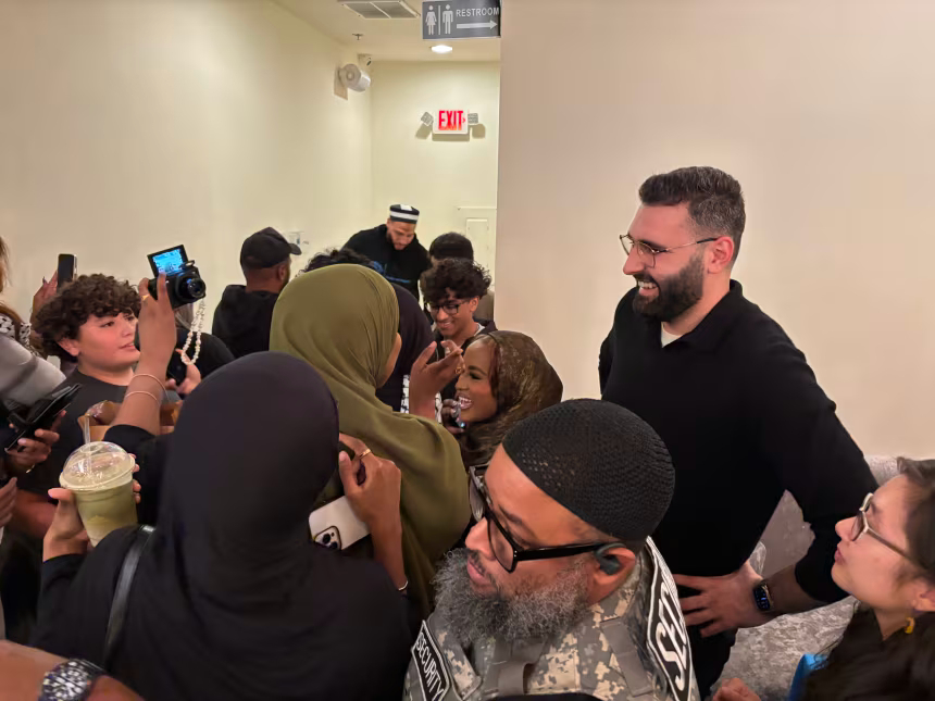 Motaz Azaiza’s photos from Gaza showed the heartbreak of war. Now in the US, he’s looking for a way forward