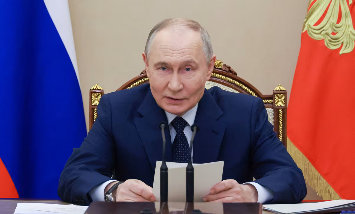 As Russia approaches a grim milestone, Putin projects confidence