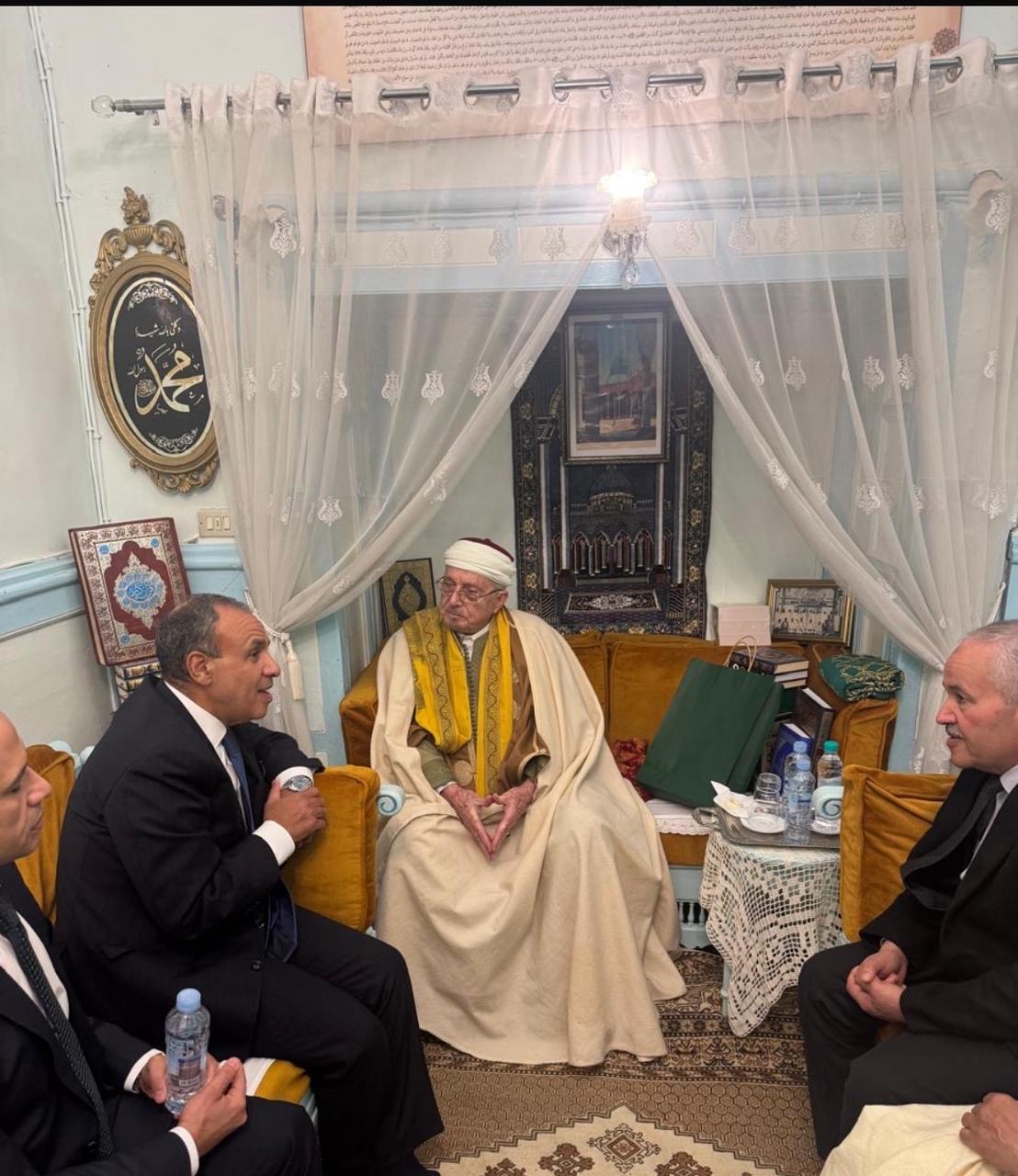 FM reaffirms to Tunisian Mufti depth of brotherly relations