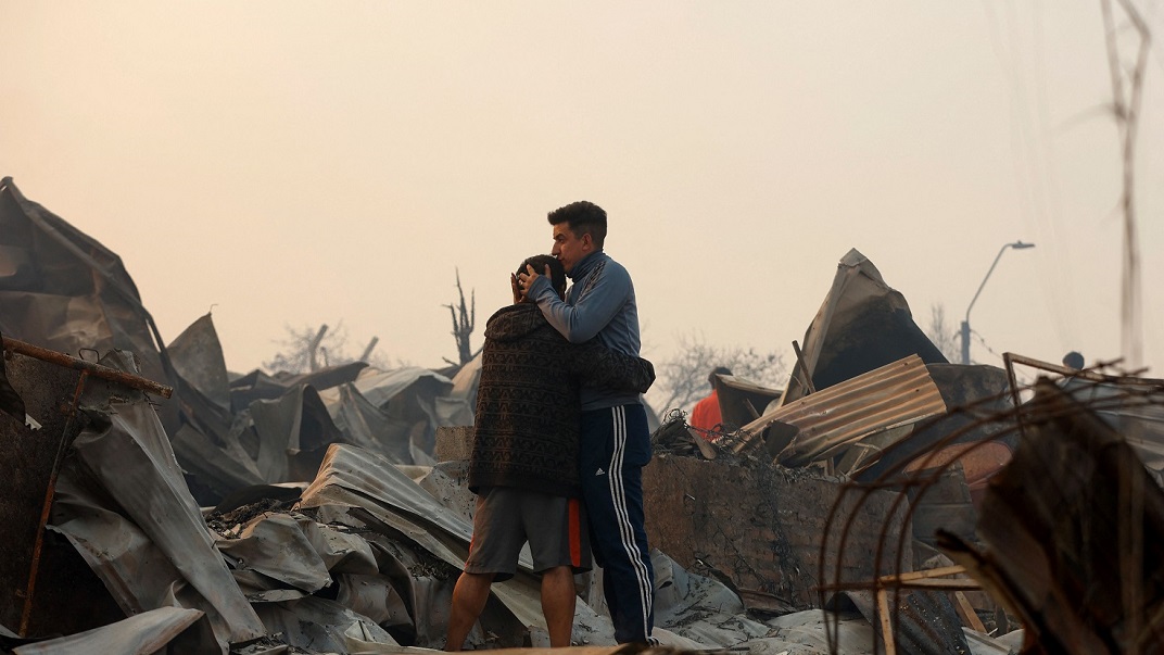 Chile wildfires leave 19 dead amid extreme heat as scores evacuated