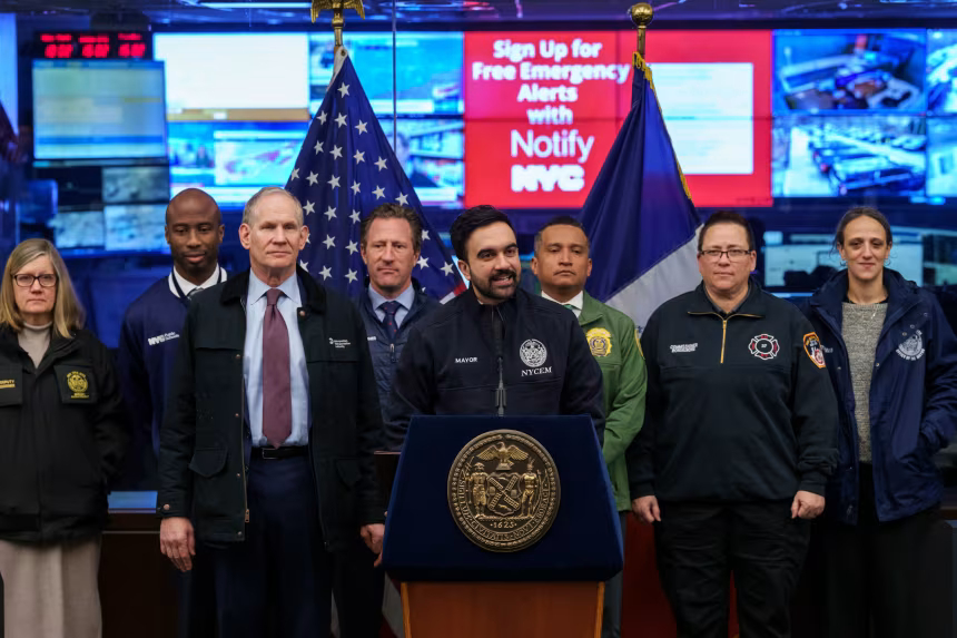 Zohran Mamdani&rsquo;s first NYC snowstorm becomes a major governing test