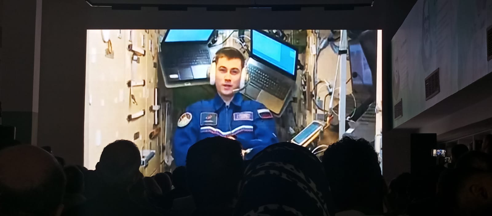 ‘Road to the Stars’: exclusive live interview held with Russian cosmonaut high above the Pyramids