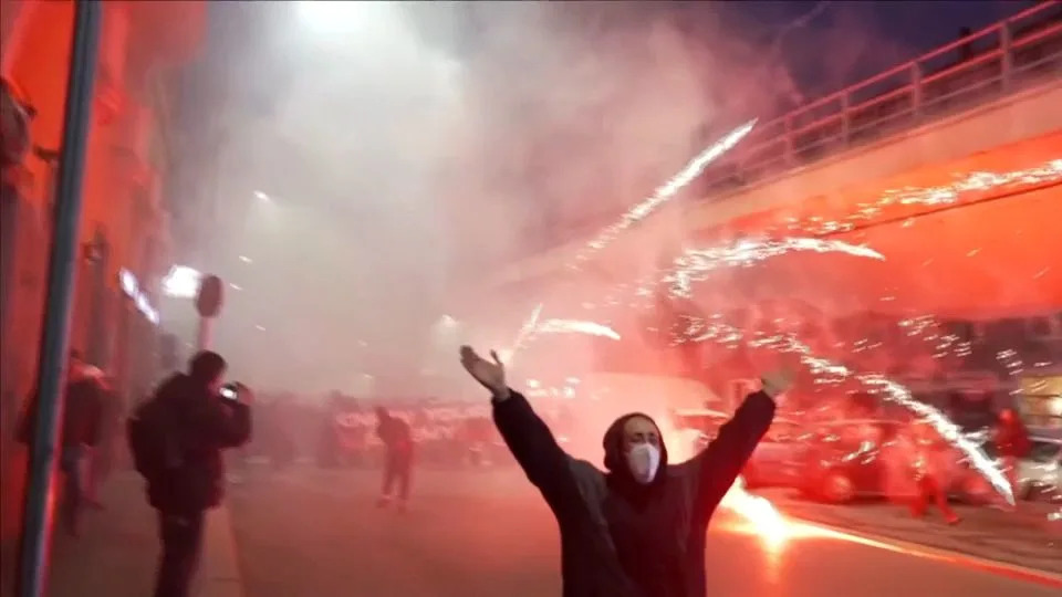 Anti-Olympics protest in Milan turns violent as Italy investigates suspected railway sabotage Anti-Olympics protest in Milan turns violent as Italy investigates suspected railway sabotage