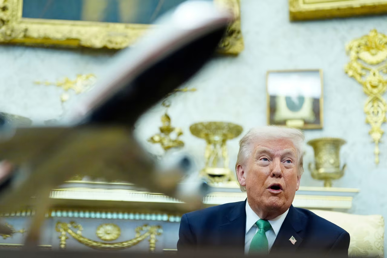 Trump says US allies should take responsibility for Strait of Hormuz once Iranian regime &ldquo;finished off&rdquo;