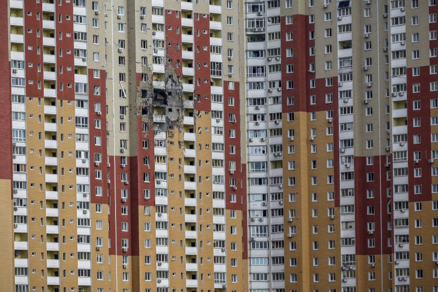 Russia launches one of its largest drone attacks on Ukraine this year, killing 16