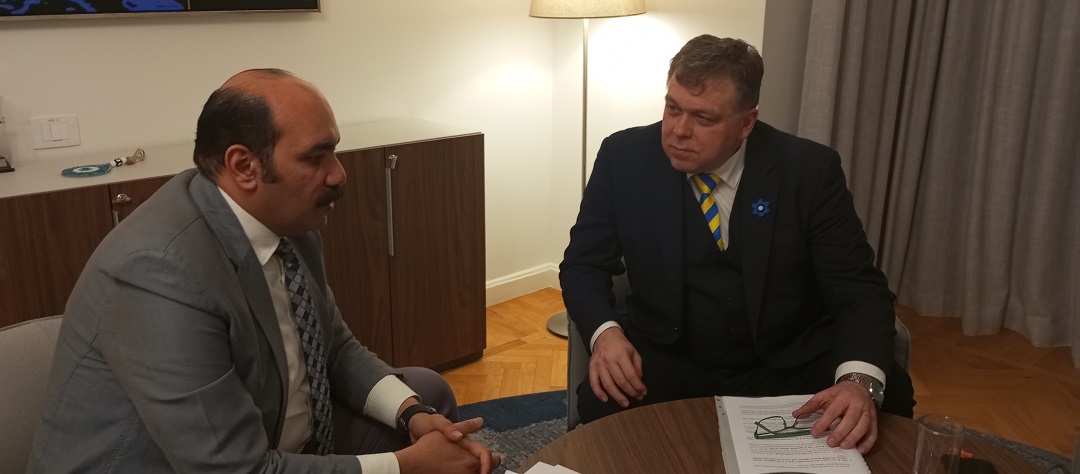 Estonian Parliament Speaker hails Egypt’s role in regional stability, talks Iran war in exclusive interview