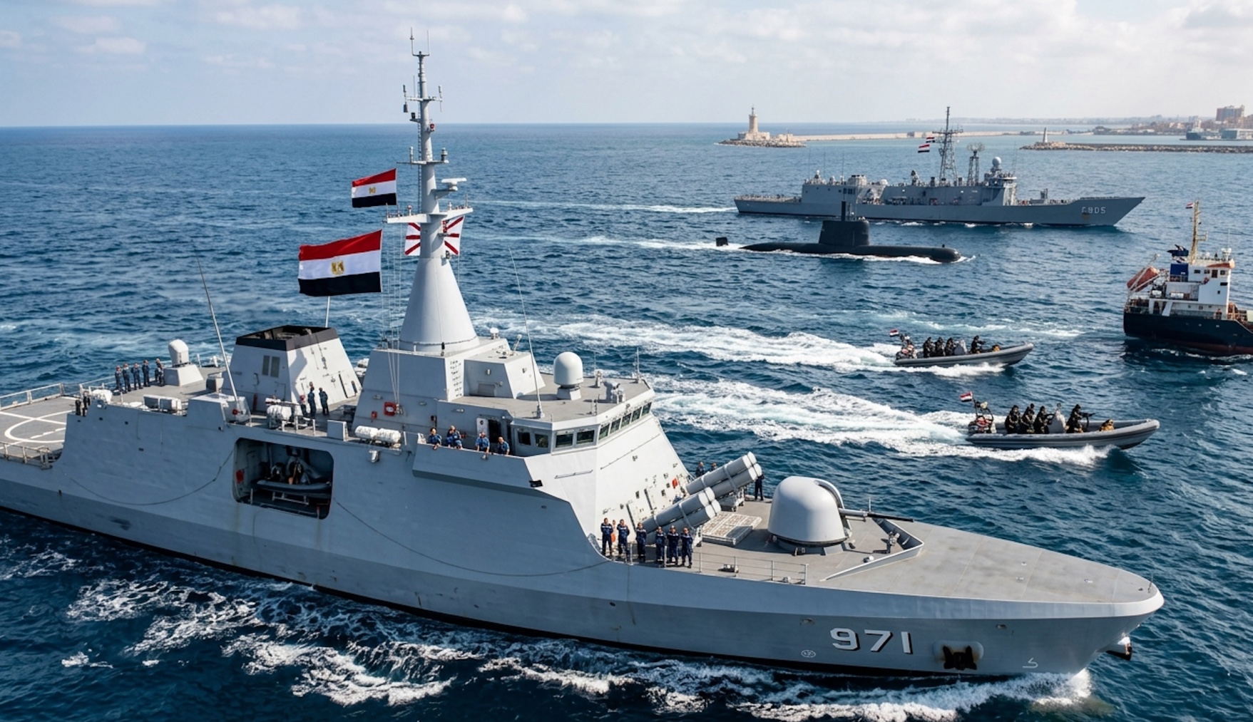 Egypt, UK conduct joint naval maneuvers amid Eastern Mediterranean and Red Sea challenges