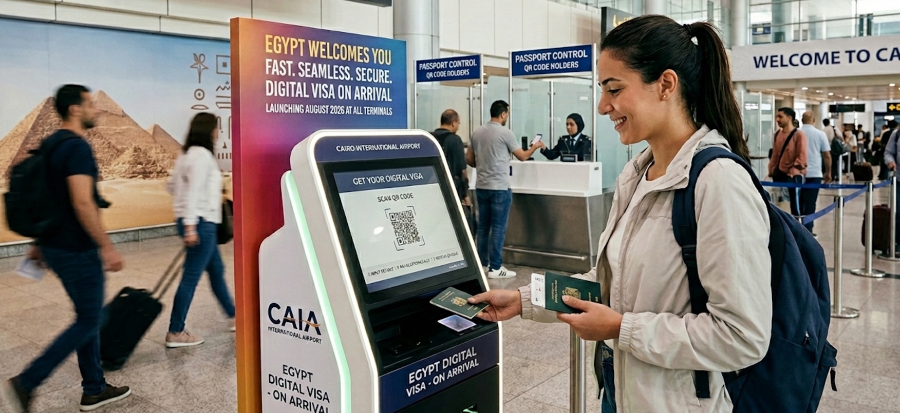 Egypt to launch digital visa-on-arrival system to end Cairo Airport lines