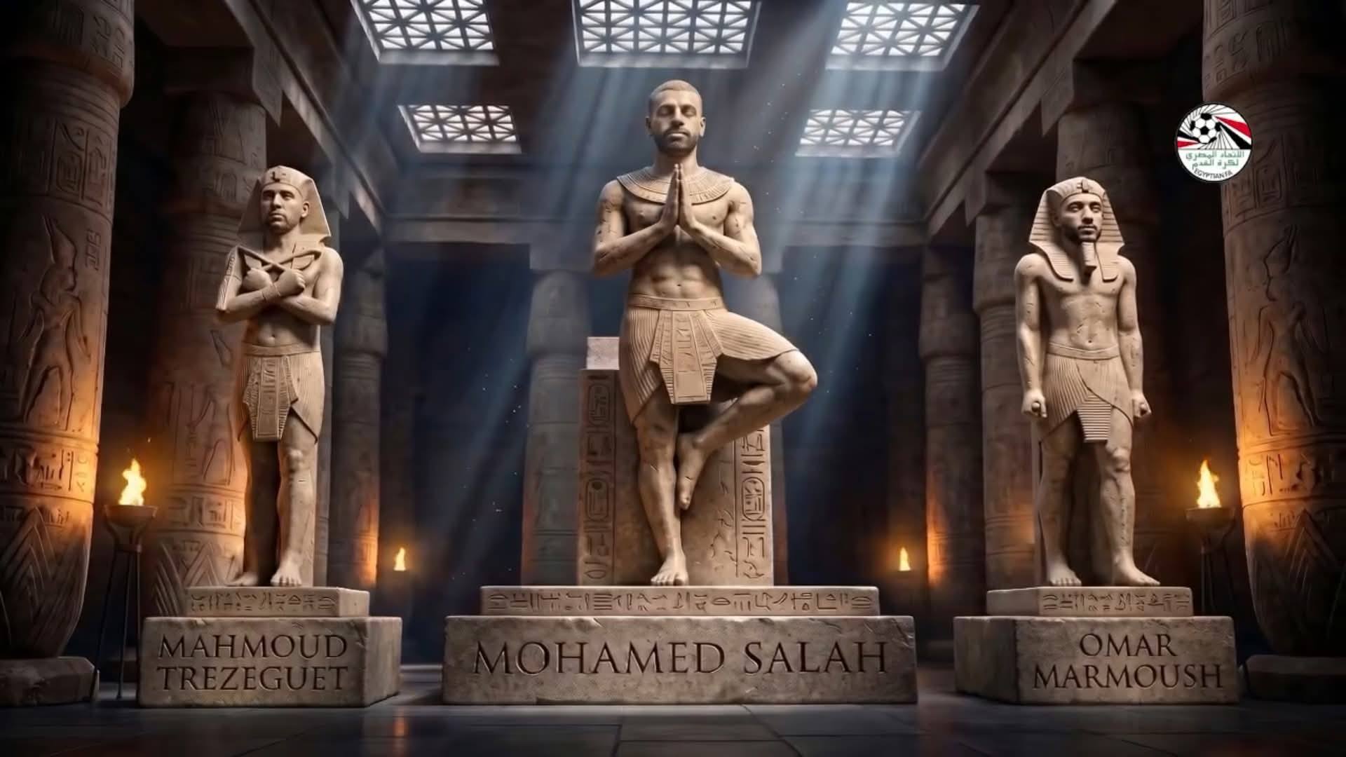 Video: EFA unveils video of national team’s 2026 World Cup stars in Pharaonic attire