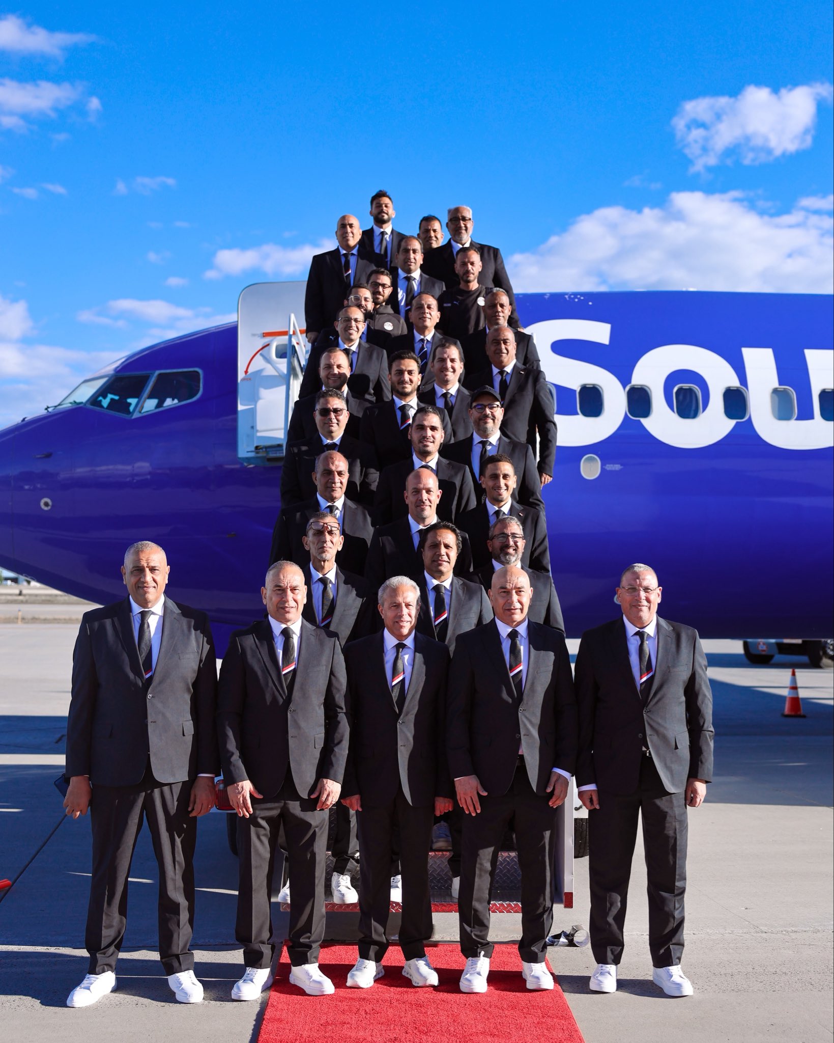 Egypt’s national team arrives in Spokane for 2026 